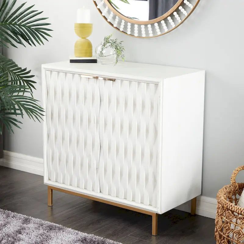 Meuble Contemporain en Bois Blanc