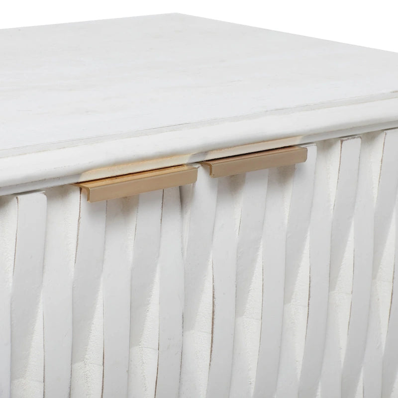 Meuble Contemporain en Bois Blanc