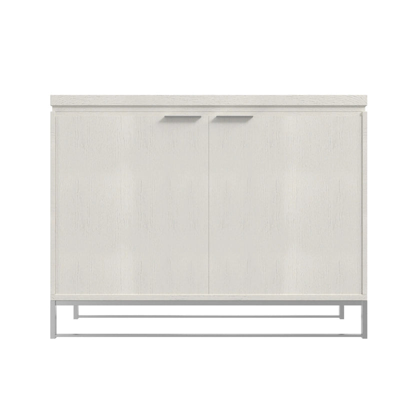 Meuble d'appoint en bois à 2 portes