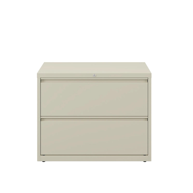Classeur latéral 2 tiroirs de 91,4 cm de large, série 8000, anthracite