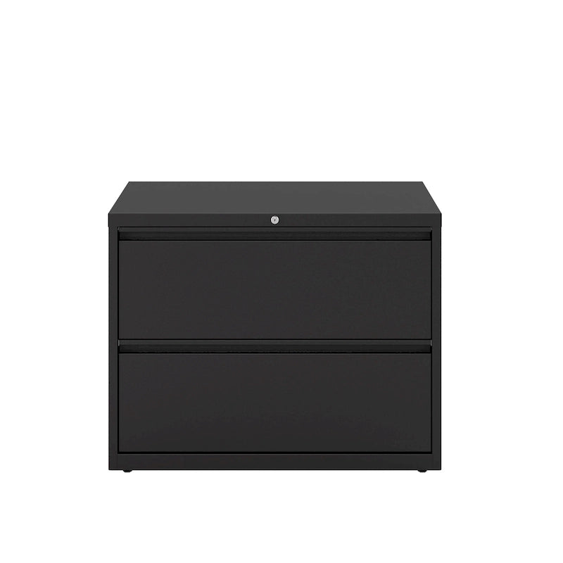 Classeur latéral 2 tiroirs de 91,4 cm de large, série 8000, anthracite