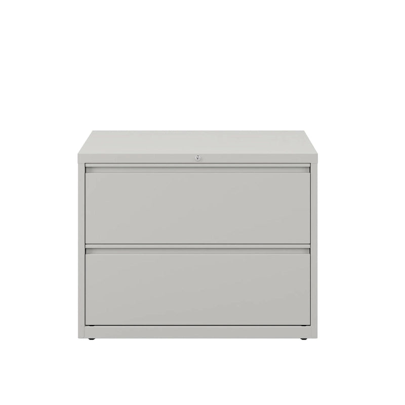 Classeur latéral 2 tiroirs de 91,4 cm de large, série 8000, anthracite