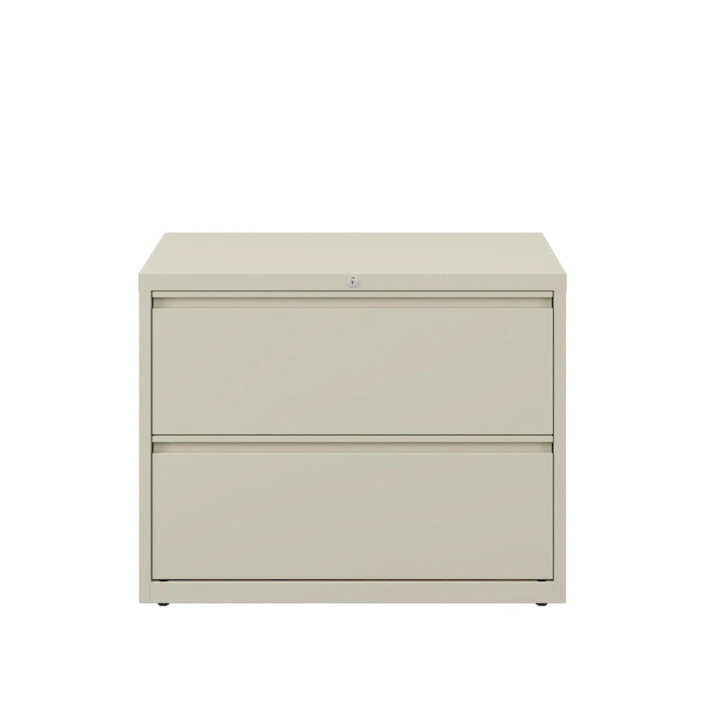 Classeur latéral 2 tiroirs de 91,4 cm de large, série 8000, anthracite