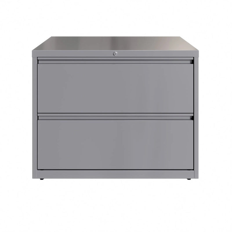 Classeur latéral 2 tiroirs de 91,4 cm de large, série 8000, anthracite