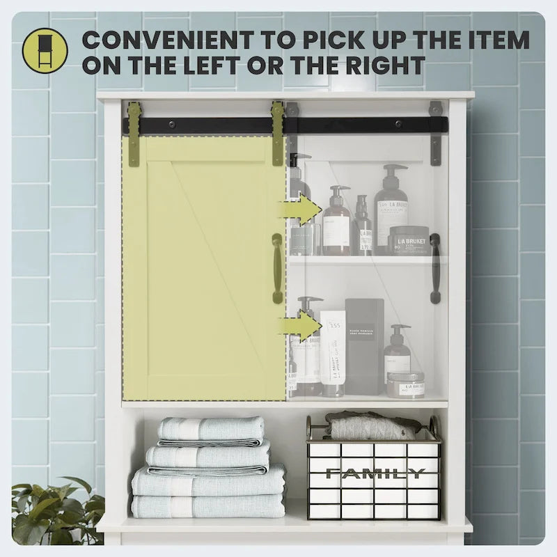 Meuble de rangement pour salle de bain, économiseur d'espace au-dessus des toilettes, étagère de rangement pour salle de bain - Voir l'image