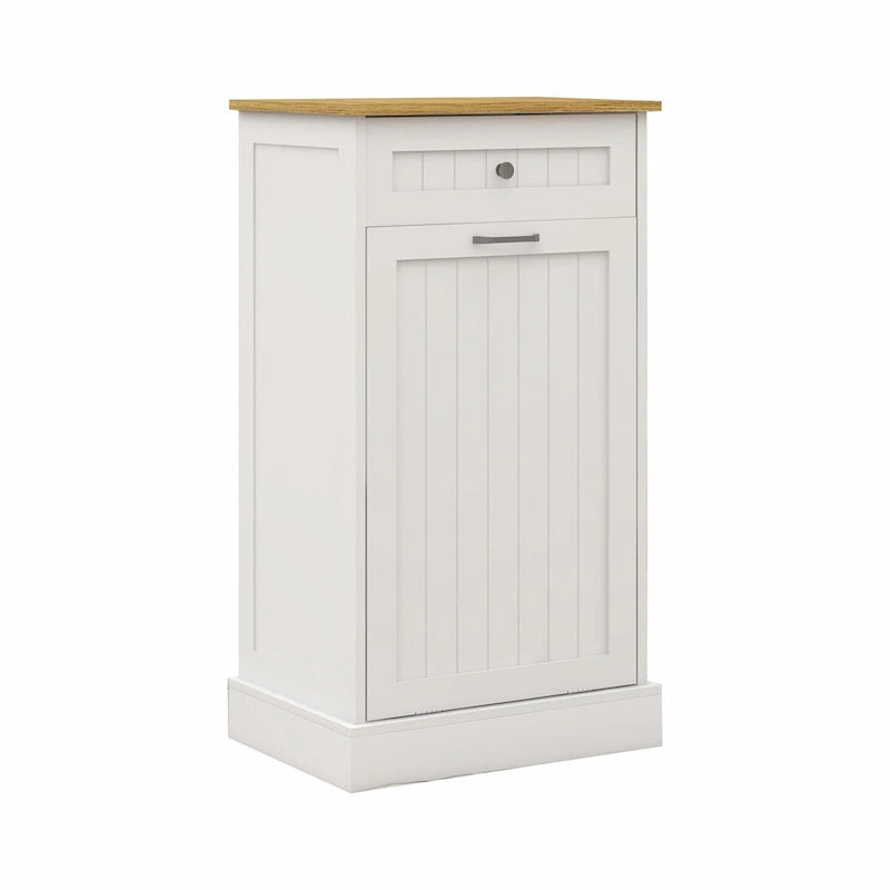 Meuble poubelle coulissant 1 tiroir, 1 compartiment – Meuble poubelle de cuisine
