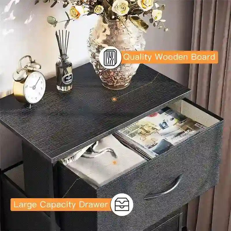 Petite Commode en Tissu - 11,73P x 15,74L x 31,77H