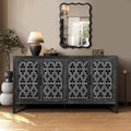 Buffet Vaisselier Creux Quatre Portes Meuble Ancien