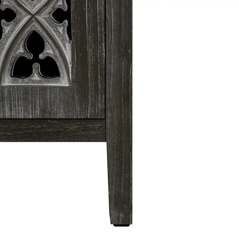 Buffet Vaisselier Creux Quatre Portes Meuble Ancien