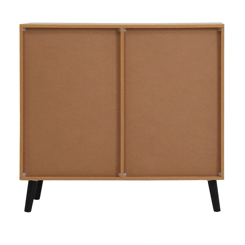 Meuble de rangement avec 3 tiroirs et étagère réglable, porte