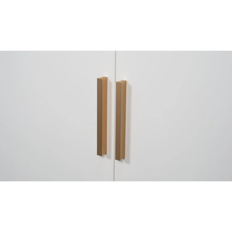 Armoire de rangement de garage en acier verrouillable avec 2 portes et 2 étagères réglables