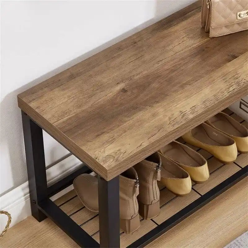Banc d'entrée industriel – 35,5 P x 110 L x 45,7 H cm
