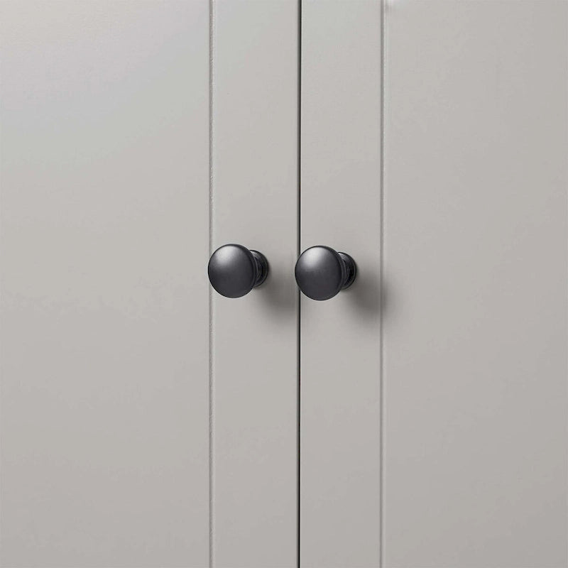 Armoire de rangement avec 2 portes et 4 tiroirs