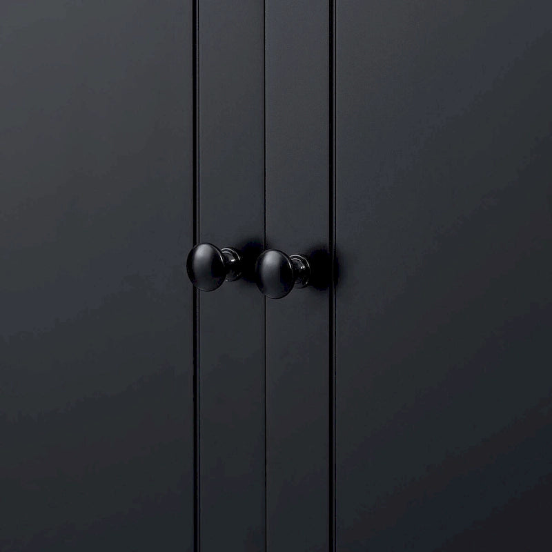 Armoire de rangement avec 2 portes et 4 tiroirs