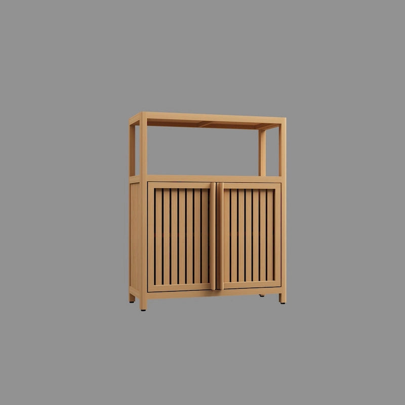 Meuble de rangement en bambou grande capacité