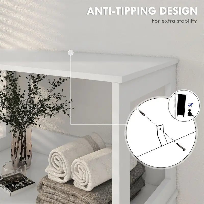 Meuble bas de salle de bain style ferme