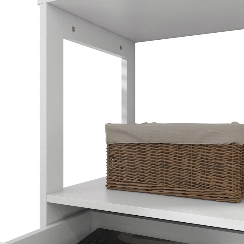 Meuble bas de salle de bain style ferme