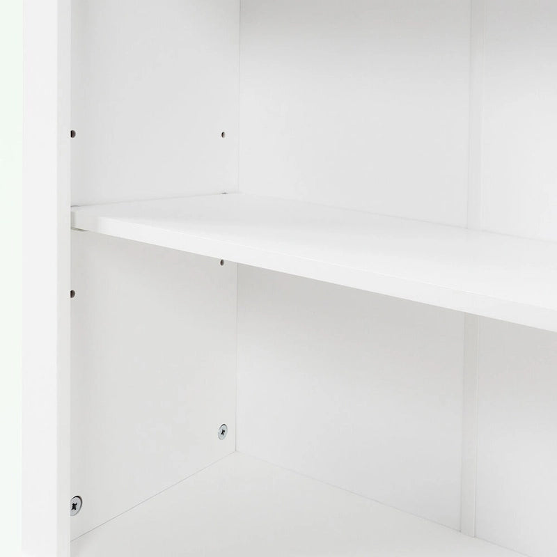 Meuble de Rangement de Salle de Bain avec Tiroir et Étagère Réglable